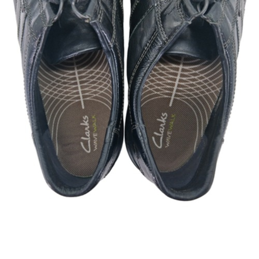 Mephisto Shoes Womens Size 11 Black Leather WaveWalk Walking Sneakers Comfort - Picture 7 of 10